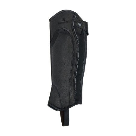 Ghette unisex in cuoio con profilo a contrasto new