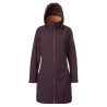 Parka Softshell Stella Mountain Horse - Bordeaux scuro