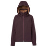 Giacca softshell Stella Mountain Horse donna - Bordeaux scuro