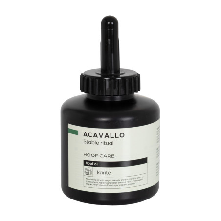 Olio per zoccoli al karité 500ml Acavallo