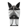 Maschera anti-mosche completa con logo Equestro - Nero