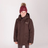 Cappotto invernale Aubrion Equestrian Young Rider - Espresso
