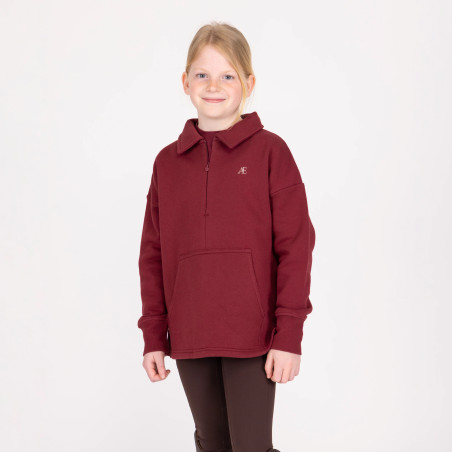 Maglione a mezza zip Aubrion Equestrian Young Rider