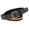 Cintura Covalliero AH26 - Nero / beige