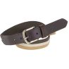 Cintura Covalliero AH26 - Cioccolato al latte / bianco / beige