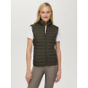 Gilet senza maniche trapuntato Tommy Hilfiger Equestrian Serano donna - Verde mimetico
