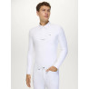 Camicia da gara da uomo Wilson Tommy Hilfiger Equestrian - Bianco ottico