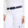 Cintura elastica Anchor Tommy Hilfiger Equestrian - Cielo del deserto