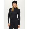 Amelie Donna Rhinestone Collo Alto Baselayer Tommy Hilfiger Equestrian - Nero