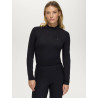 Cady Donna 1/4 Zip Top da Allenamento con Strass Tommy Hilfiger Equestrian - Nero