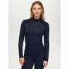 Echo Donna 1/4 Zip Base Layer Tommy Hilfiger Equestrian - Cielo del deserto