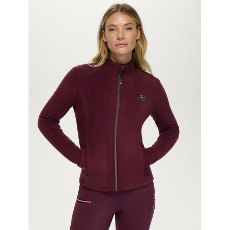 Giacca in pile da donna Elmonte Tommy Hilfiger Equestrian