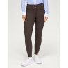 Mia pantaloni da equitazione da donna con grip al ginocchio Tommy Hilfiger Equestrian - Cacao