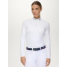Camicia da gara da donna Monica con strass Tommy Hilfiger Equestrian - Bianco ottico