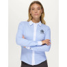 Camicia Perkins da donna a righe elasticizzate Tommy Hilfiger Equestrian - Multi