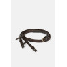 redini in gomma con fermapollice Horze - Marrone / ottone