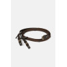 Redini in cinghia Continental 18 mm Horze - Marrone / ottone