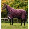 Coperta Horseware Amigo® Bravo 12 Plus 250g 1200D - Bordeaux / blu navy / grigio titanio