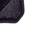 Cuffia antimosche Wellington senza suono con cordino glitter intrecciato verde scuro full Kentucky - Marina