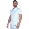 Polo Bambino Cartago maniche corte Flags & Cup - Bianco