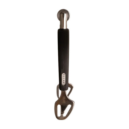 Speroni a rotella media in acciaio inox con gomma 30 mm Velari