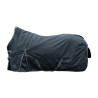 Coperta highneck HKM Glasgow 1200D fodera liscia - Blu cobalto / grigio