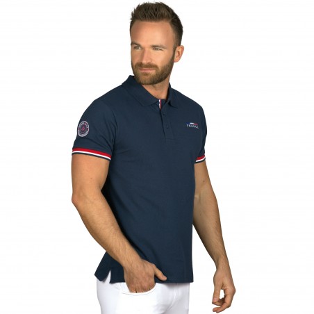 Polo da uomo France Edizione Limitata Flags & Cup