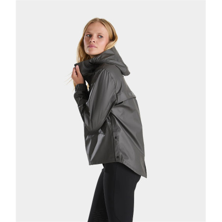 Giacca impermeabile corta da equitazione Donna Horse Pilot Short Raintech