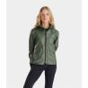 Giacca impermeabile corta da equitazione Donna Horse Pilot Short Raintech - Notte forestale