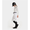 Pantaloni da equitazione X-Prime knee grip donna Horse Pilot - Bianco