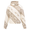 Felpa con cappuccio HV Polo Reese donna - Gesso