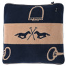 Cuscino HV Polo Gwenny stampato - Marino / cammello
