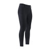 Leggings da equitazione per bambini Imperial Riding Laura FullGrip bambino - Nero