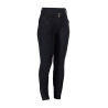Pantaloni softshell Chrysti con fondo in silicone 1/1 HKM donna - Nero