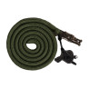 Longhina Montalcino con moschettone antipanico HKM - Verde oliva