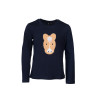 Polo a maniche lunghe Amina HKM - Blu scuro