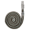 Lunga da cavezza Waldhausen Plus con moschettone anti-panico - Espresso / salvia