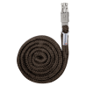 Lunga da cavezza Waldhausen Plus con moschettone anti-panico - Espresso