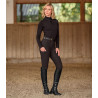 Pantaloni da equitazione da donna ELT Comfort Ride Glam - Espresso