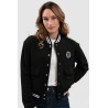 Maglione Bomber Harcour Agathe - Nero