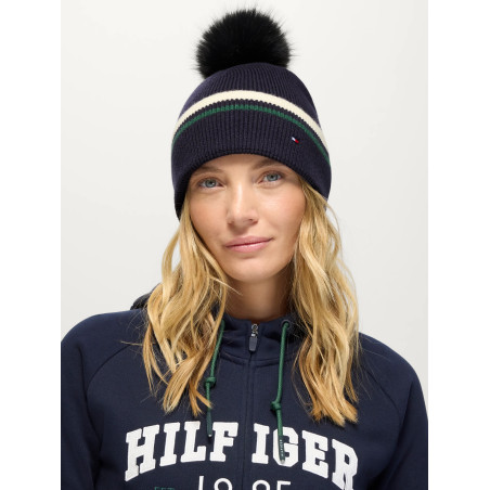 Beanie Dean con pompon Tommy Hilfiger Equestrian