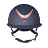 Karben Elisa WP Ellipse casco da equitazione - Marino / oro rosa