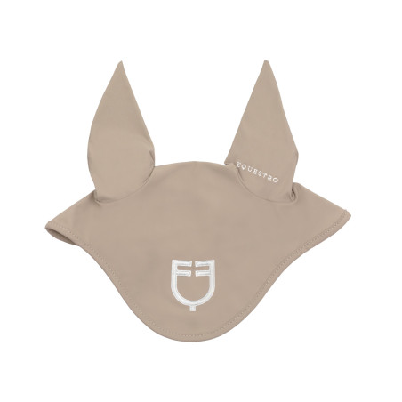 Cuffietta in tessuto tecnico con logo a contrasto Equestro