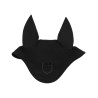 Cuffietta in tessuto tecnico con logo a contrasto Equestro - Nero