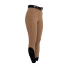 Pantaloni donna vita alta full grip monogram Equestro - Marrone tabacco