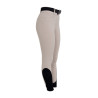 Pantaloni donna full grip vita alta in tessuto tecnico bi-stretch Equestro - Ciottolo