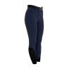 Pantaloni donna full grip vita alta in tessuto tecnico bi-stretch Equestro - Blazer marine