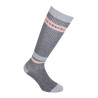 Calze donna elasticizzate in Lurex Equestro - Grigio / rosa