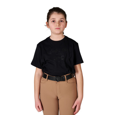 T-shirt bambina Sporty & Chic in cotone Equestro bambino