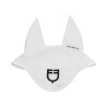 Cuffietta in tessuto tecnico con orecchie sagomate Equestro - Bianco